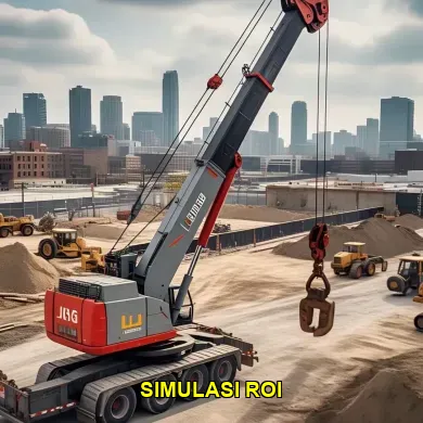 Analisis Simulasi ROI Crane untuk Proyek Menengah di Sektor Konstruksi